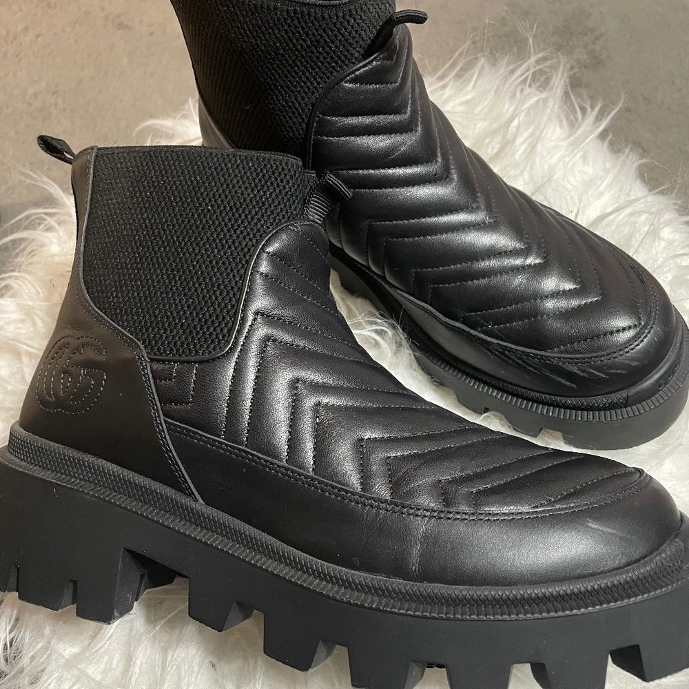 Gucci black Chelsea boots Women size 40